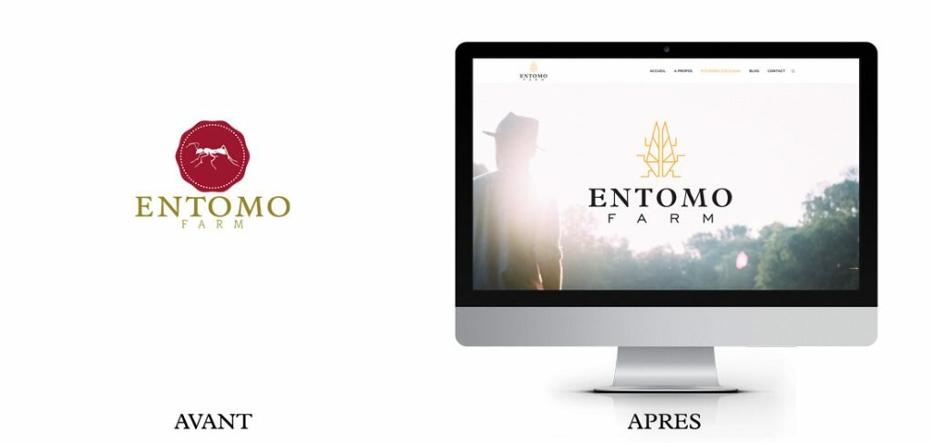 Entomo Farm Logo Graphisme